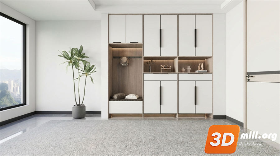 Shoe cabinet Skp Files